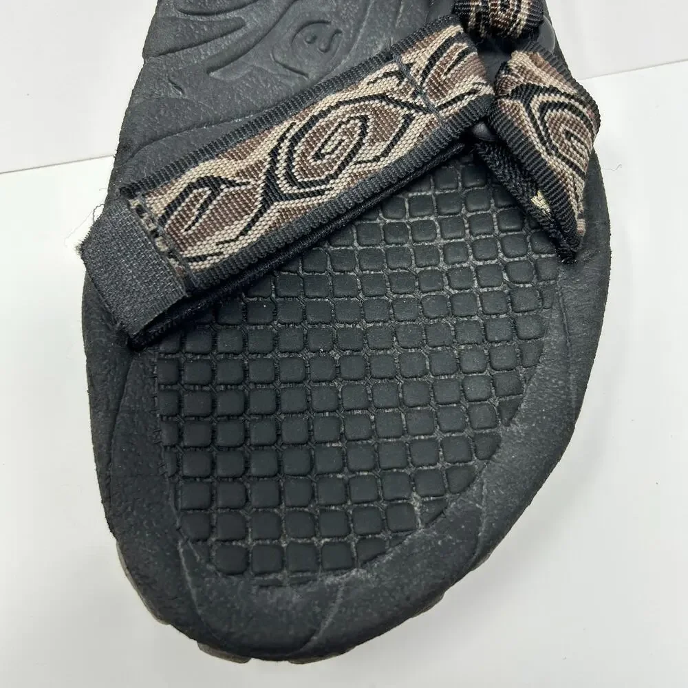 Vintage 90s Teva Sandals Beige Outdoor Trail Hiking Hiker Water Beach Mens 12